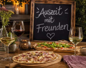 Veranstaltung „Auszeit mit Freunden" in der WEINSTIEGE